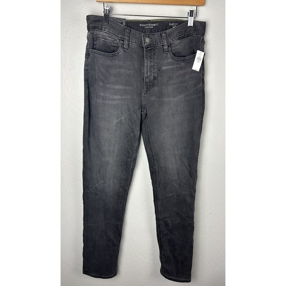 Banana Republic Other - NWT Banana Republic Jean Gray Denim Mens Size 31x32 Slim-Fit Soft Luxe Modal